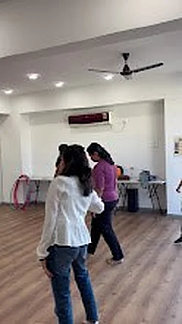 Movement session in the studio