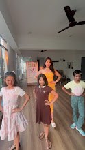 Children posing during a birthday celebration at the studio, Baner, Pune